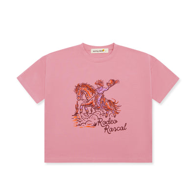 Rodeo Rascal Tee - Salmon