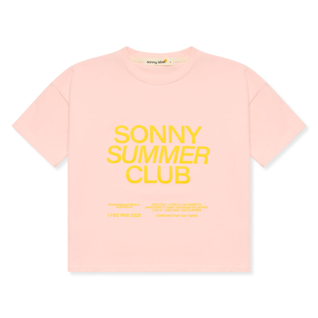 Summer Club Tee - Pink