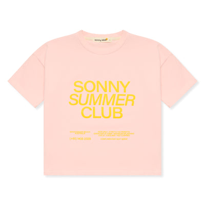 Summer Club Tee - Pink