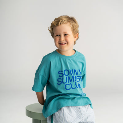 Summer Club Tee - Teal