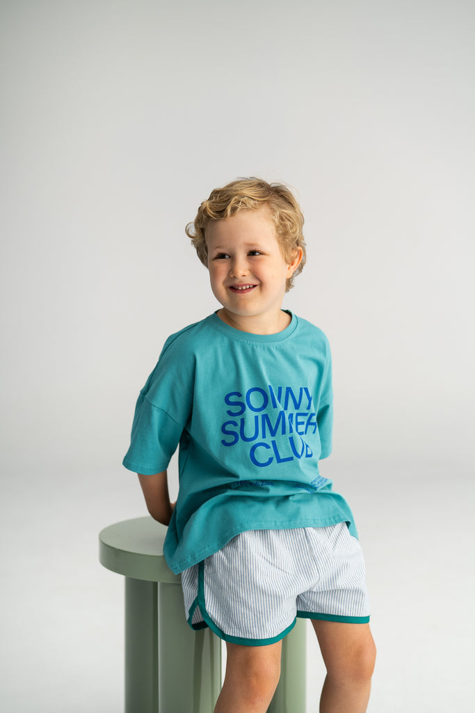 Summer Club Tee - Teal