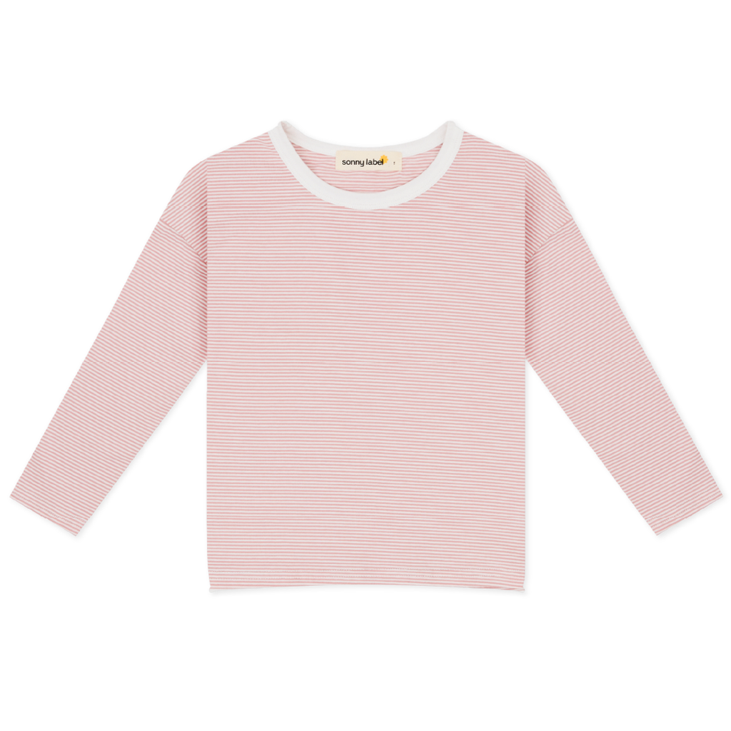 Stripe Long Sleeved Tee - Pink