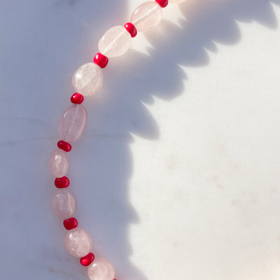 Strawberry Sundae Necklace