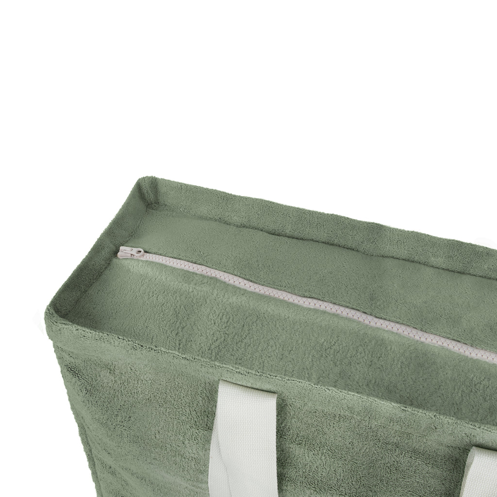 Towelling Beach Bag - Tallow