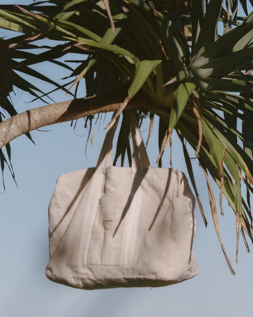 Towelling Beach Bag - Dunes