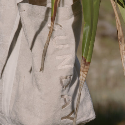 Towelling Beach Bag - Dunes