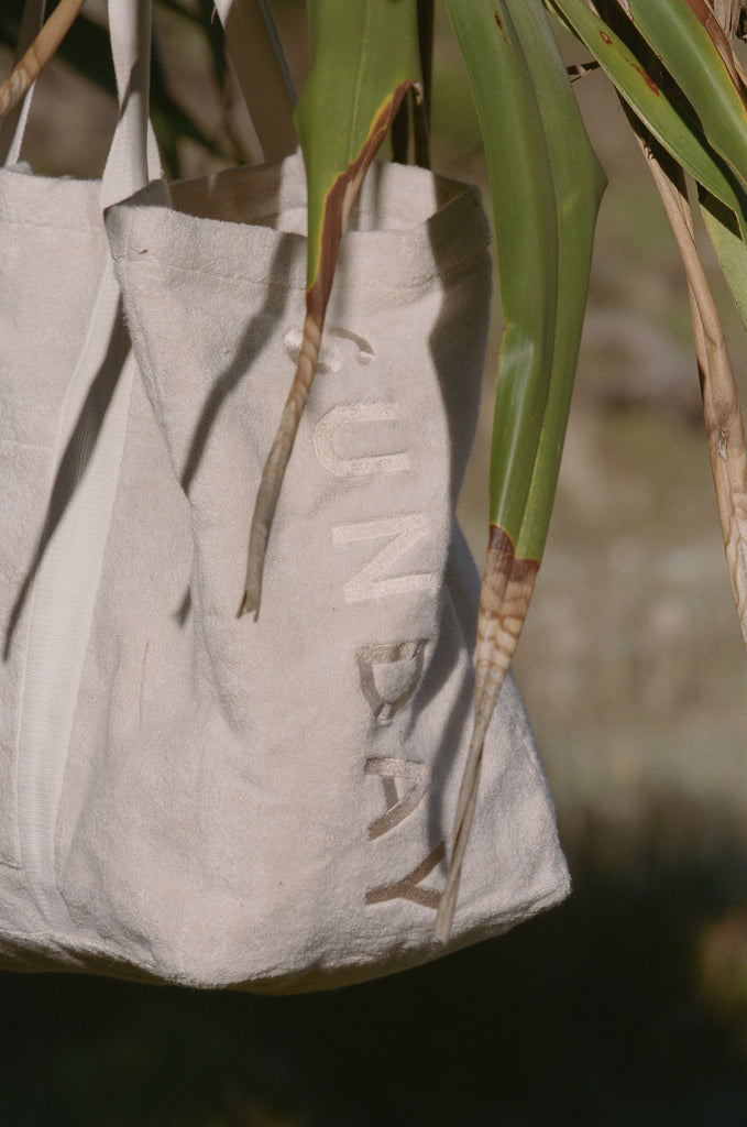 Towelling Beach Bag - Dunes