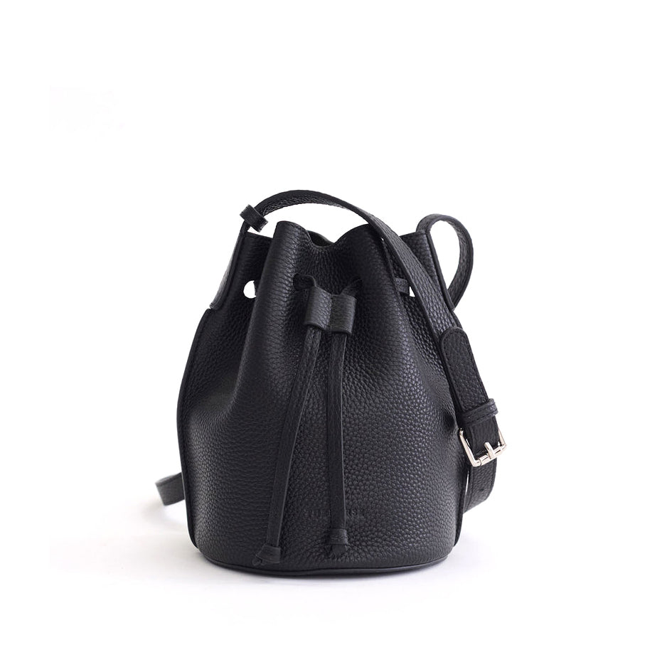 Bobb Bucket Bag - Olive Pebbled Leather