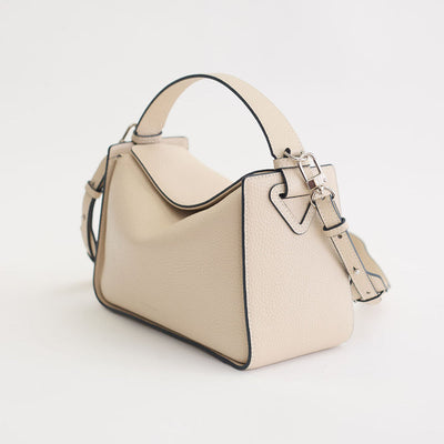 Clementine Bag - Oat Pebbled Leather