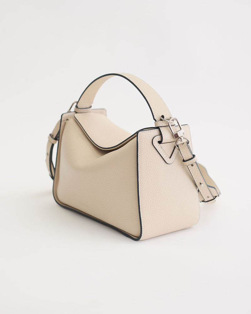 Clementine Bag - Oat Pebbled Leather