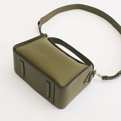 Clementine Bag - Olive Pebbled Leather