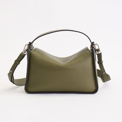 Clementine Bag - Olive Pebbled Leather