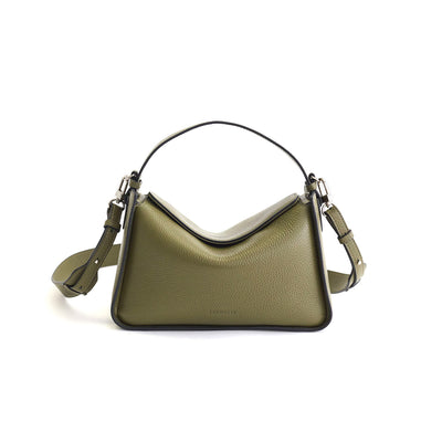 Clementine Bag - Olive Pebbled Leather