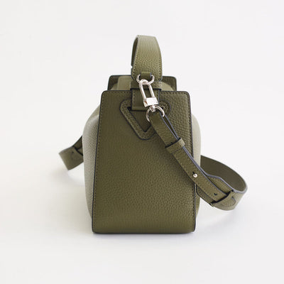 Clementine Bag - Olive Pebbled Leather