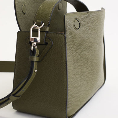 Clementine Bag - Olive Pebbled Leather