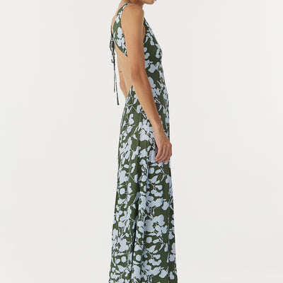 Modern Muse Open Back Maxi Dress