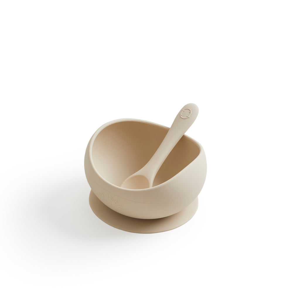 Bowl & Spoon Set - Sand