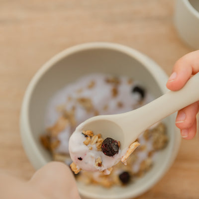 Bowl & Spoon Set - Sand