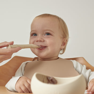 Bowl & Spoon Set - Sand