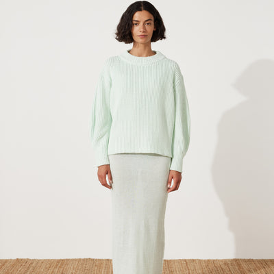 Seaglass Cocoon Knit Jumper