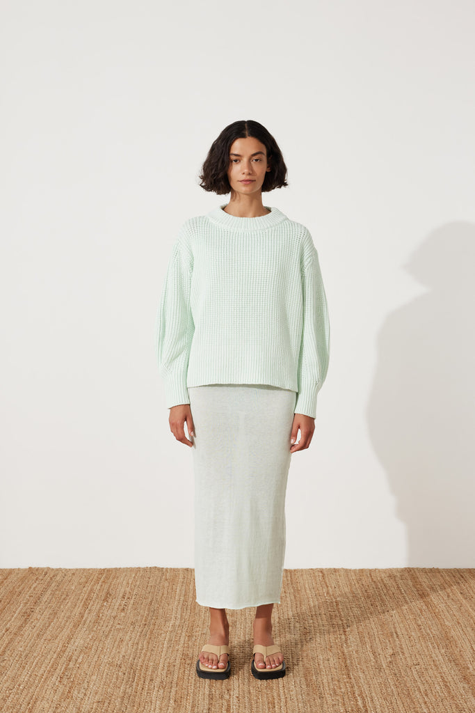 Seaglass Cocoon Knit Jumper