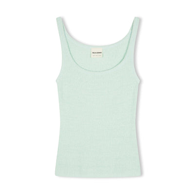 Seaglass Rib Knit Tank Top