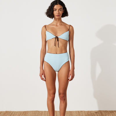 Sky Rib Tie Bikini