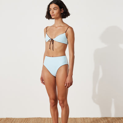 Sky Rib Tie Bikini