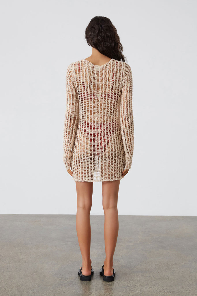 Lattice Knit Dress