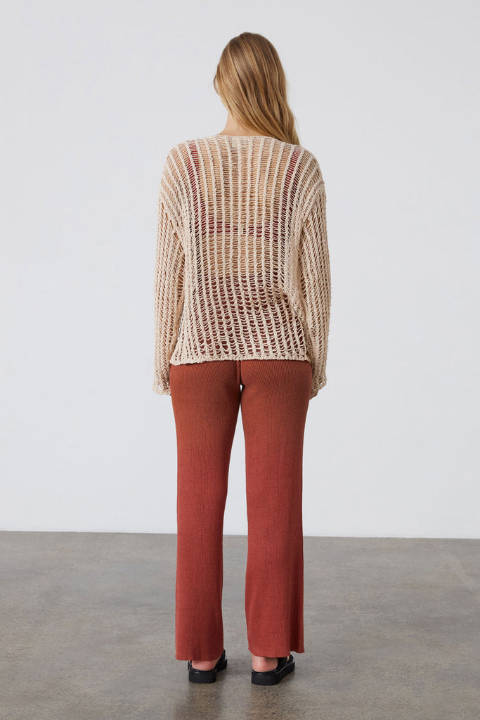 Lattice Knit Jumper