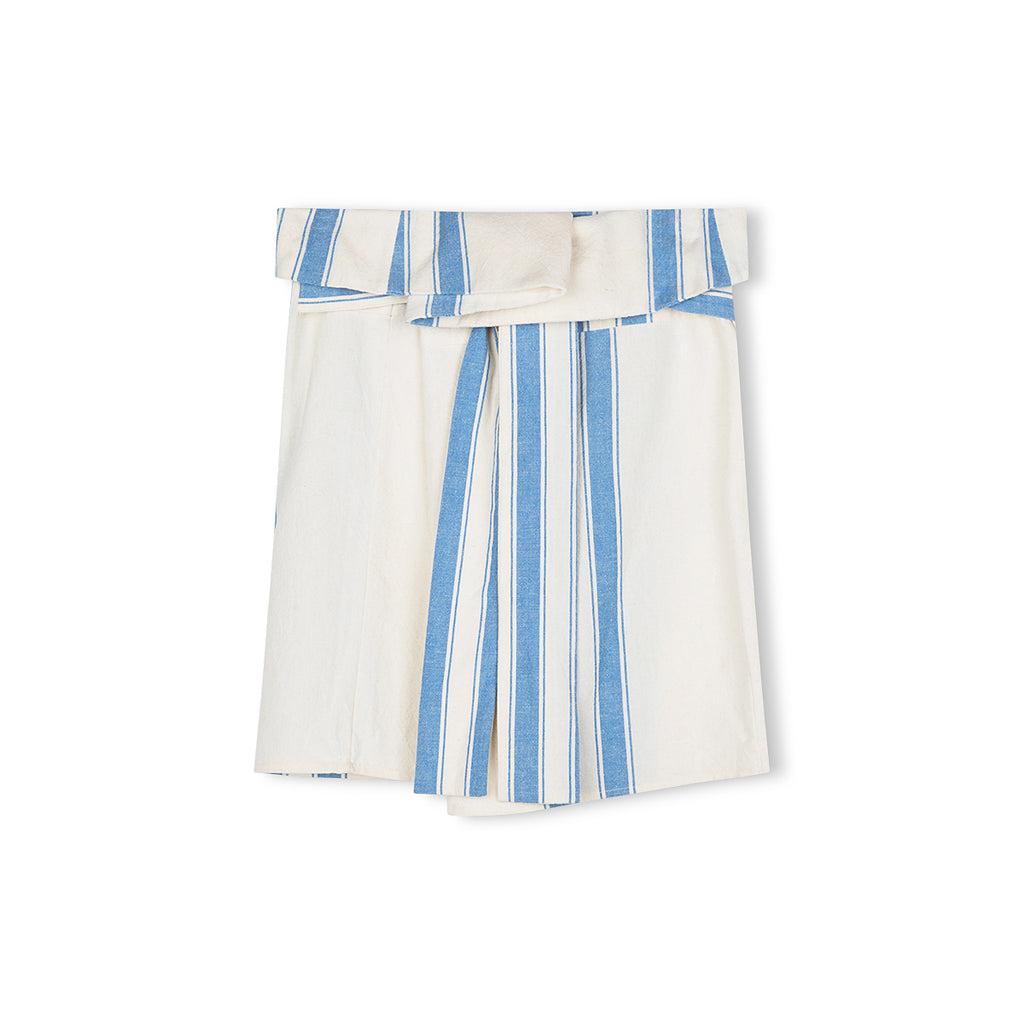 Marine Stripe Mini Skirt