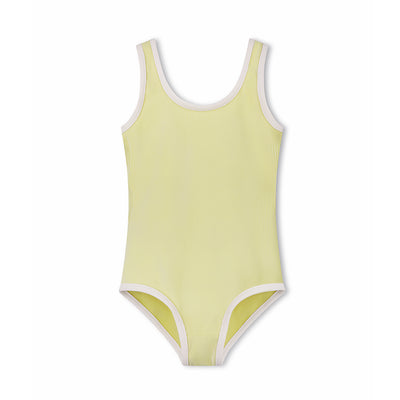 Mini Rib One Piece Togs - Citrus