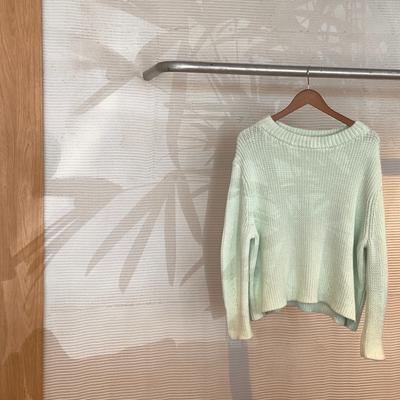 Seaglass Cocoon Knit Jumper