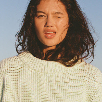 Seaglass Cocoon Knit Jumper