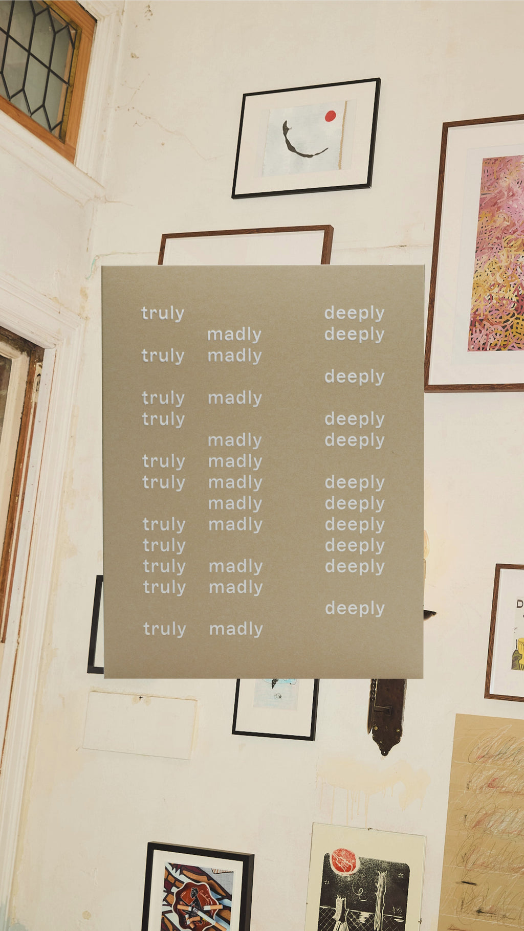 Card - Truly Madly Deeply