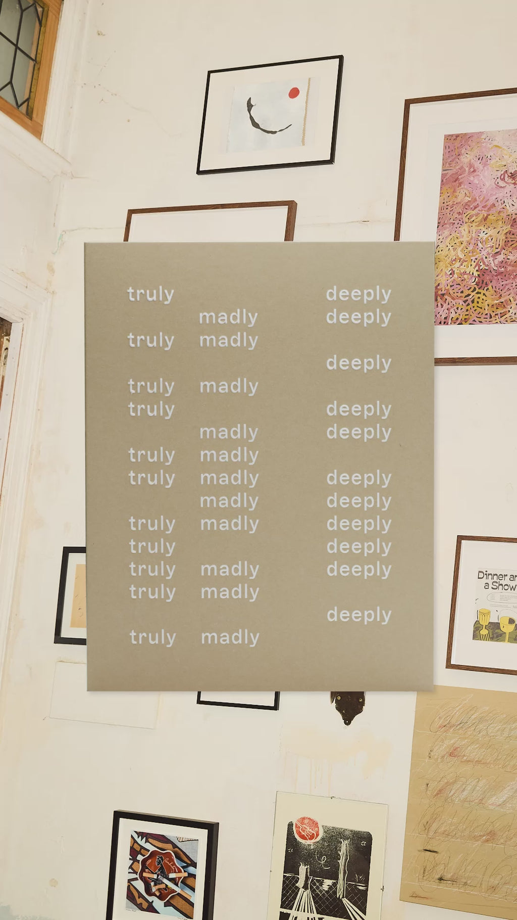 Card - Truly Madly Deeply