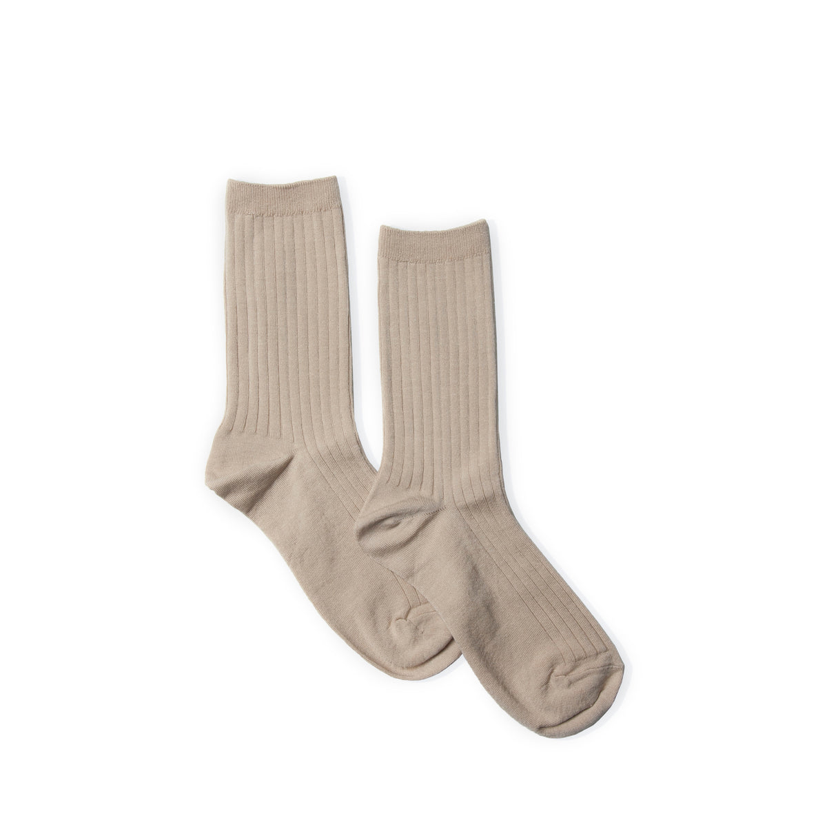 Daily Socks | Half Crew Socks - Latte | Mt Maunganui Stockist – PAPER PLANE