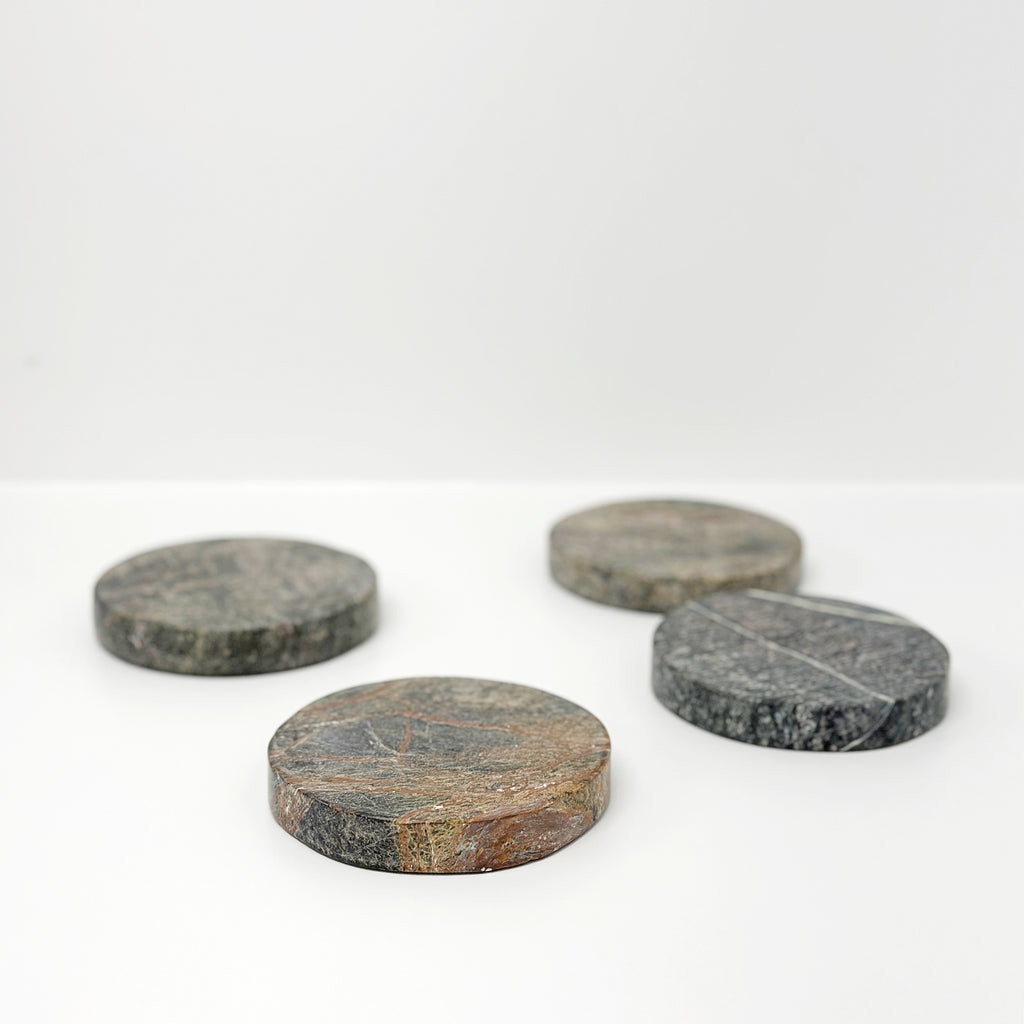 Marble Coaster Set - Forest